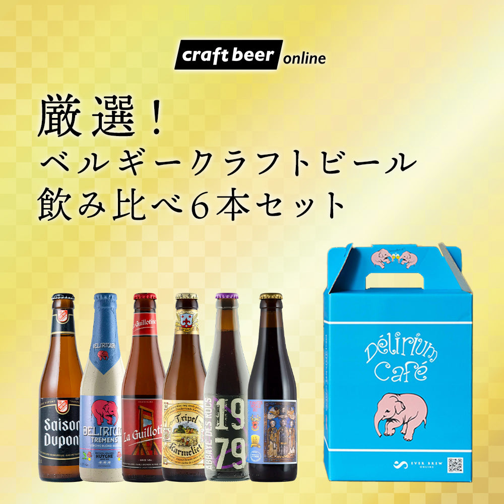厳選!ベルギークラフトビール 飲み比べ6本セット