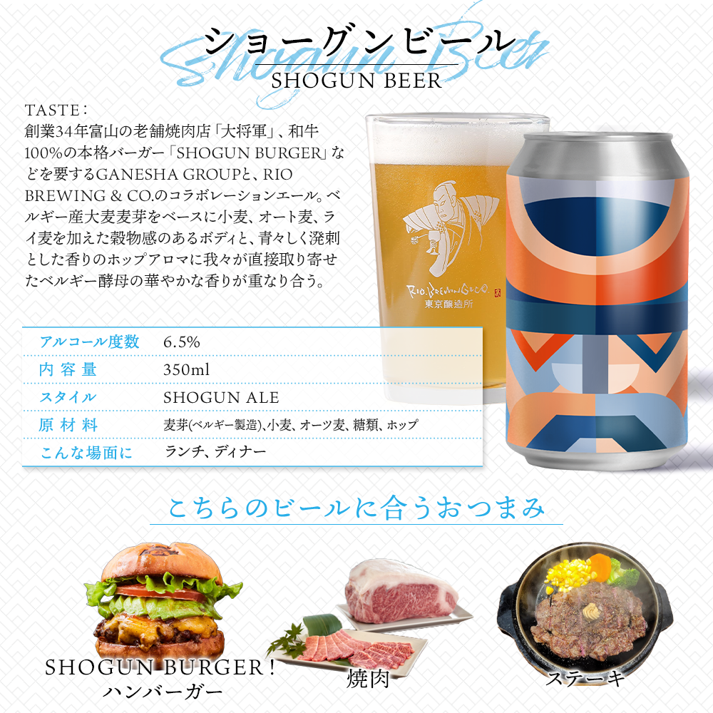 【醸造所直送】RIO BREWING & CO. 定番飲み比べ 3種4缶セット ※ギフトBOX付き