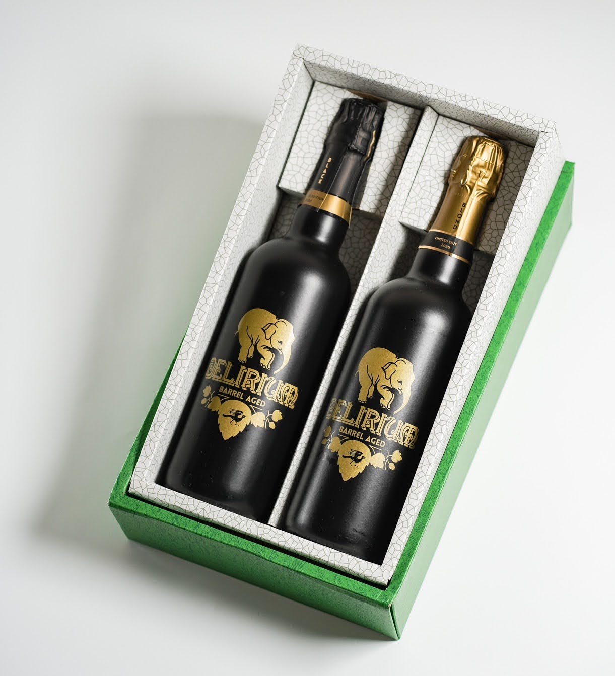 【アウトレット】デリリウム バレルエイジド シリーズ 2本飲み比べ プレミアムセット ※ギフトボックス付き