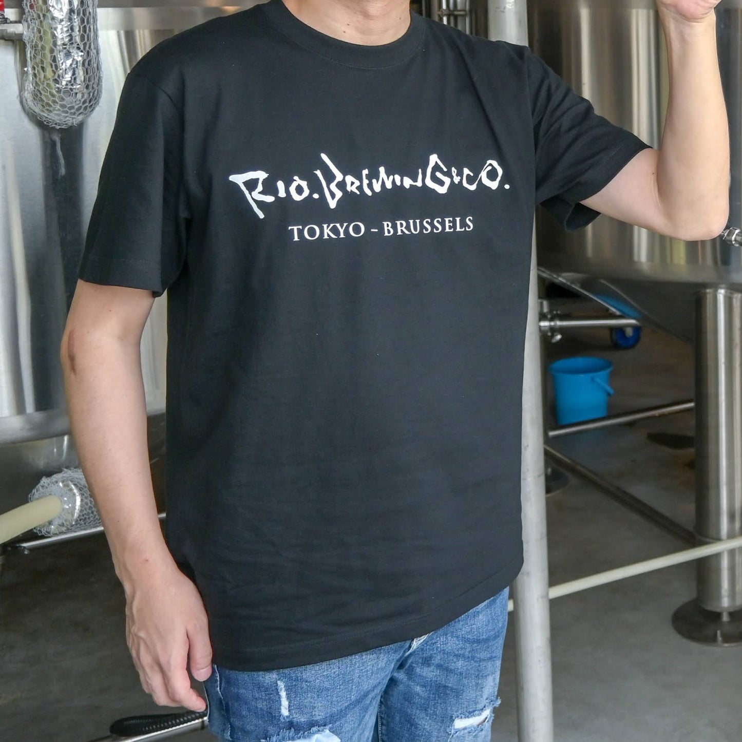 RIO BREWING & CO. / リオブルーイング Tシャツ【黒/L】