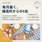 毎月届く、醸造所からの6缶