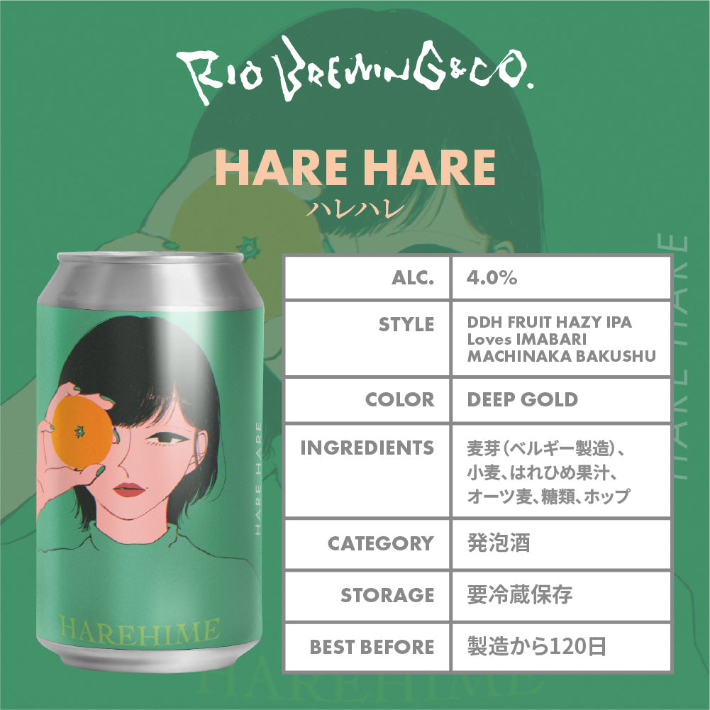 醸造所直送】ハレ ハレ – クラフトビールオンライン